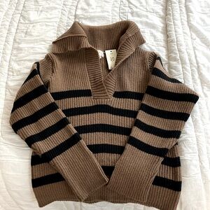 Collared sweater